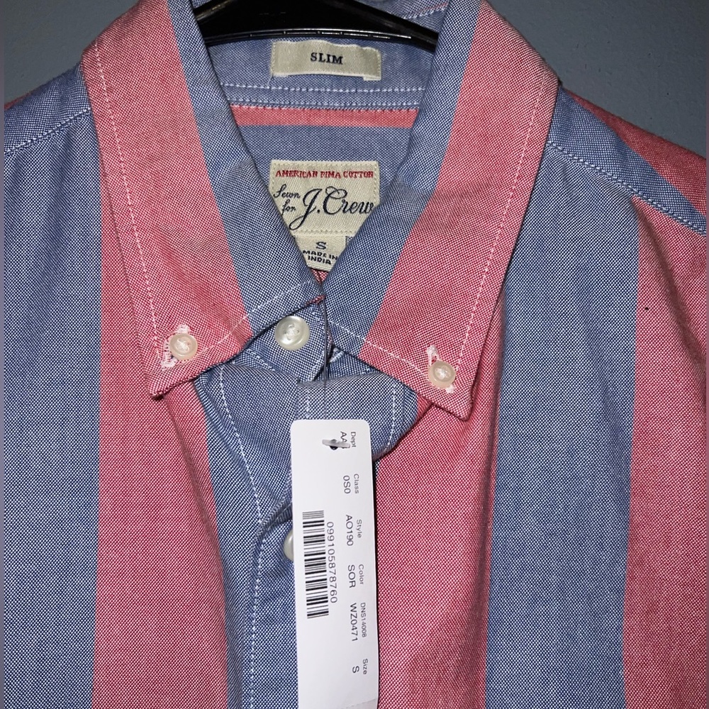 Jcrew Slim Long Sleeve - Cotton Candy / NEW